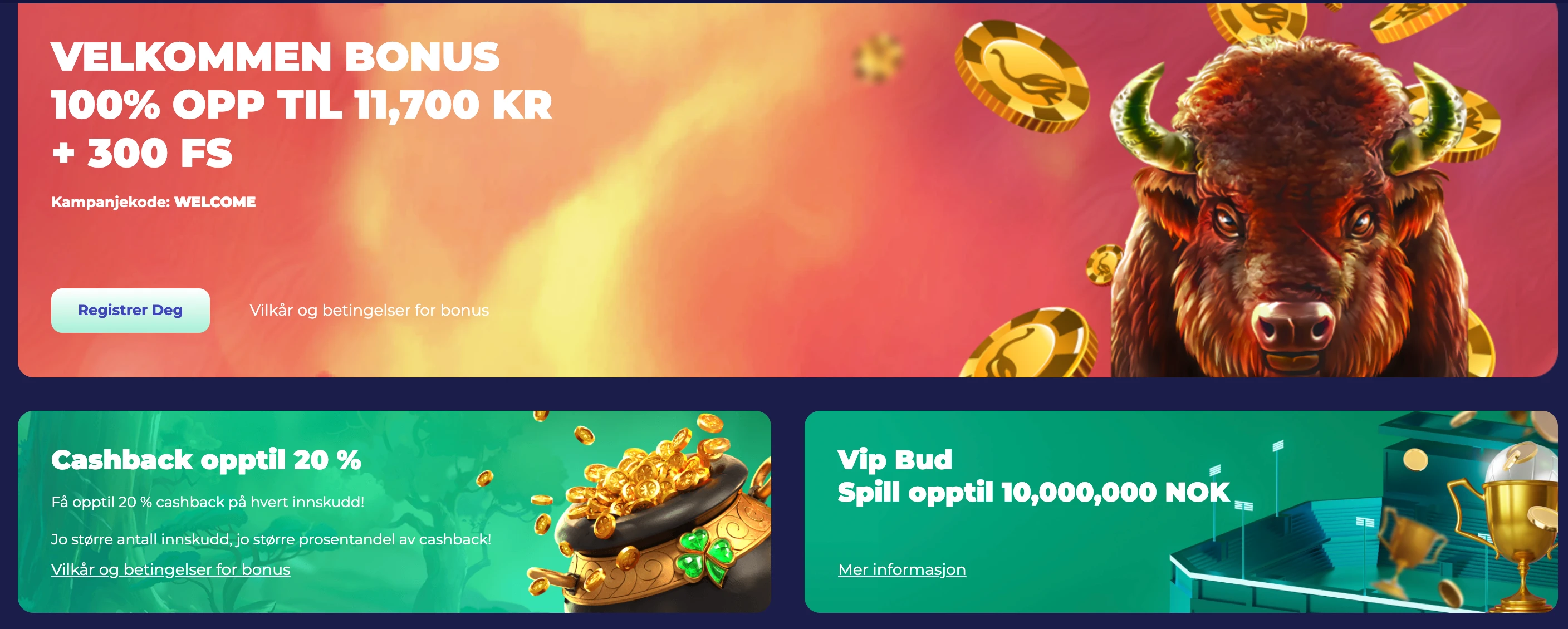 Zotabet bonuser og kampanjer